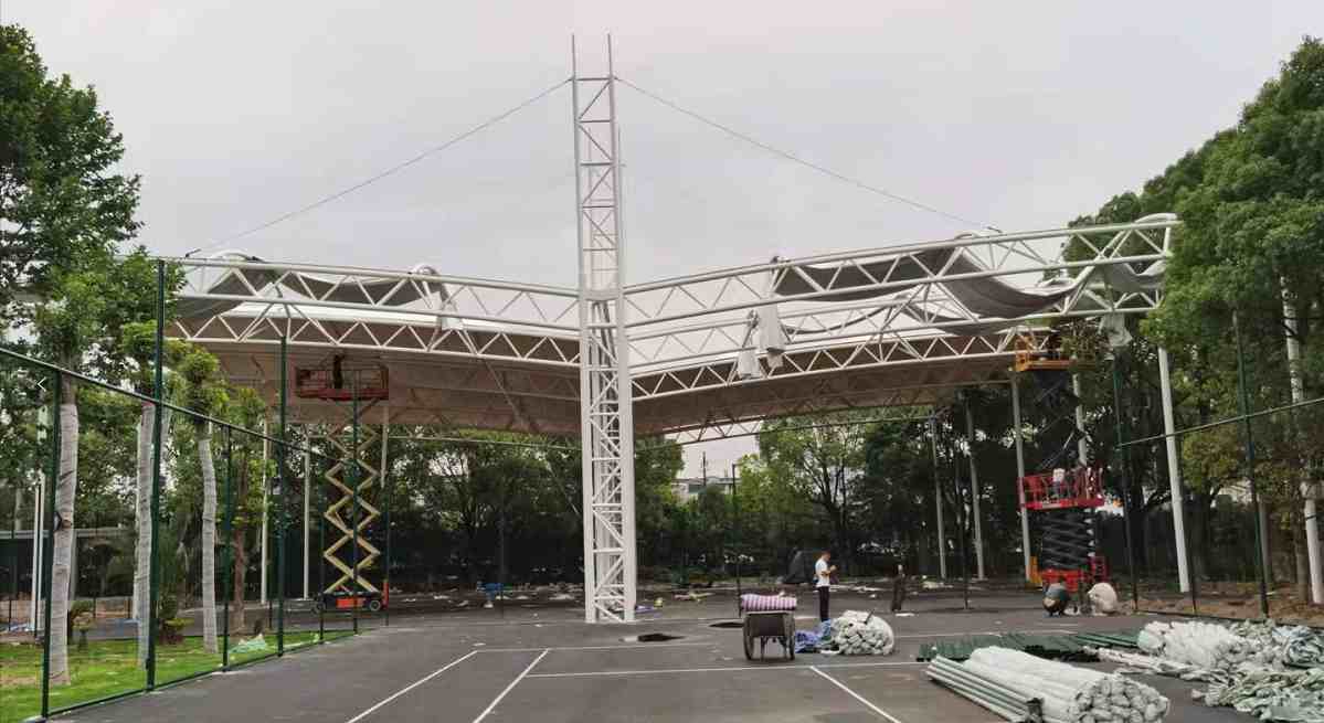 纯正膜结构体育馆造价解析-1